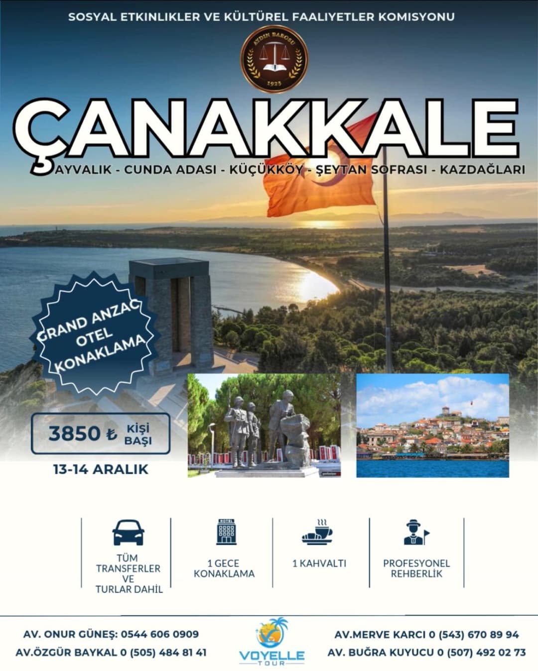 SOSYAL ETKİNLİKLER VE KÜLTÜREL FAALİYETLER KOMİSYONU GEZİMİZ