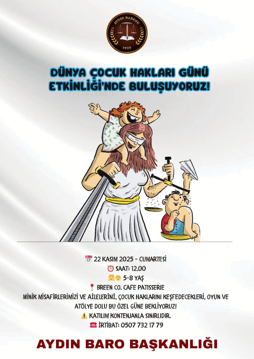 20 KASIM DÜNYA ÇOCUK HAKLARI GÜNÜ ETKİNLİK PROGRAMI